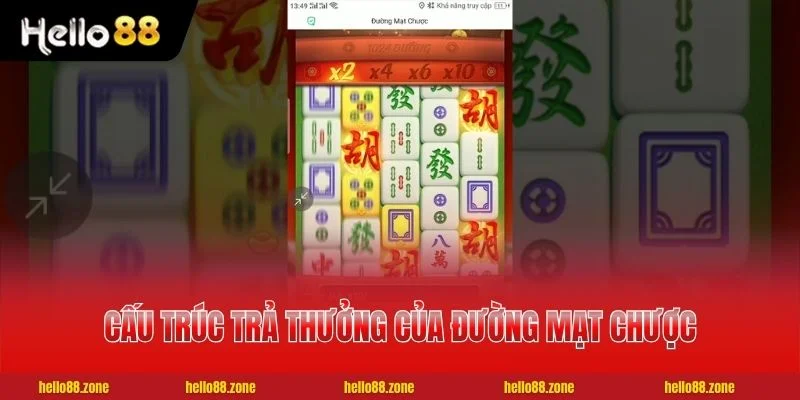 Cấu trúc trả thưởng của đường mạt chược hiện đại