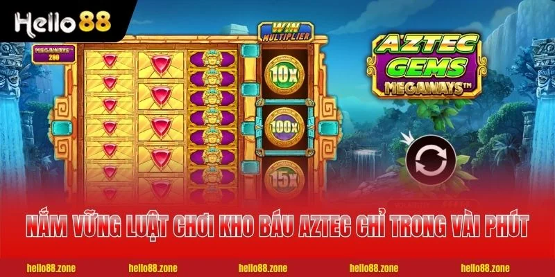 Nắm vững luật chơi kho báu Aztec chỉ trong vài phút